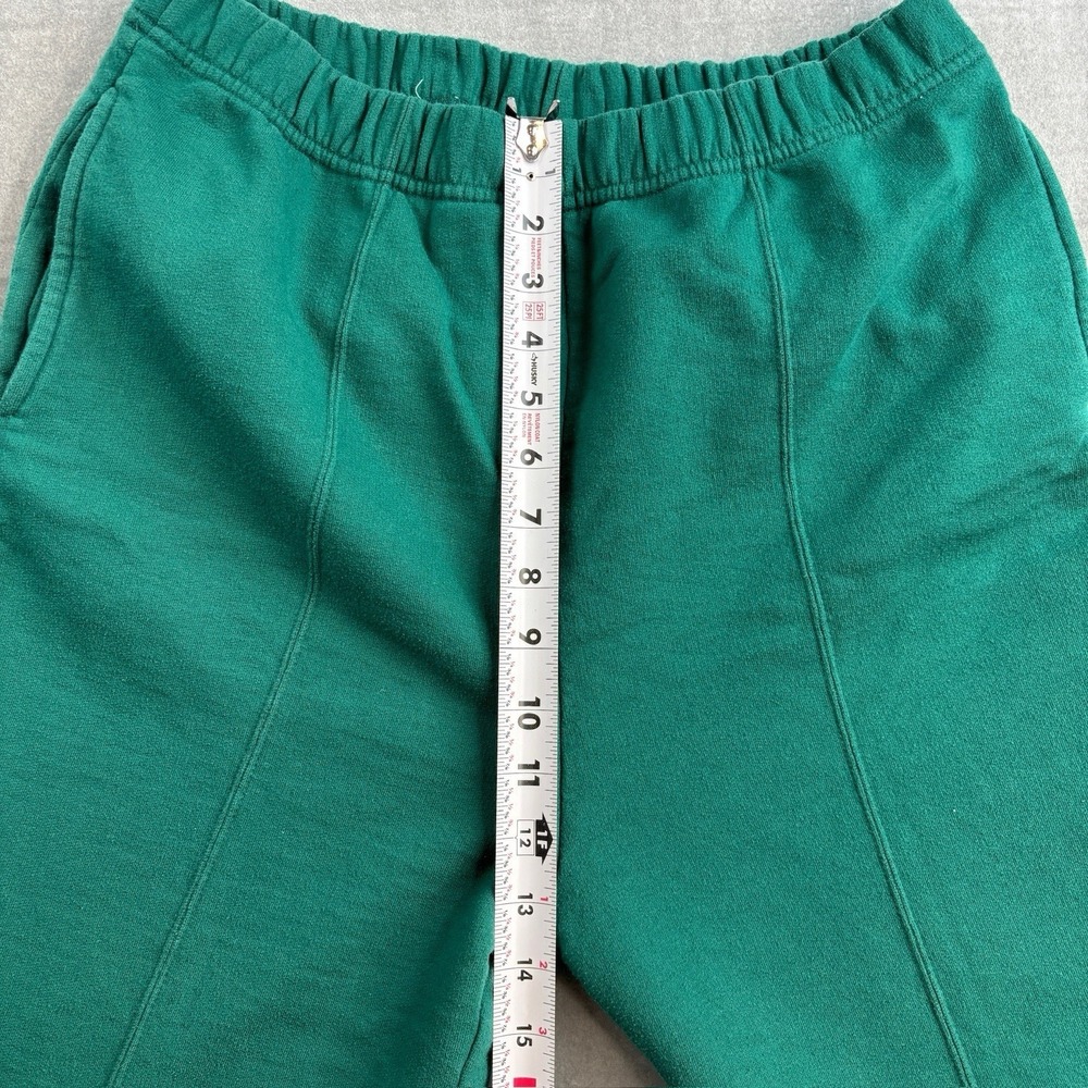 Vintage YSL Sweatpants Green Joggers Embroidered Logo Men's S - Picture 7 of 12